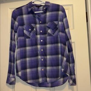 Victoria's Secret Purple flannel